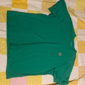Carhartt Men's Emerald Green Short Sleeve Tee